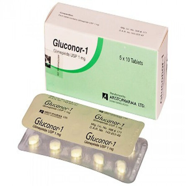 Gluconor 1mg 10 Pcs