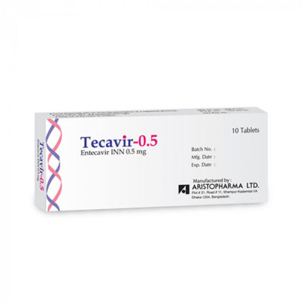 Tecavir 0.5mg 10Pcs