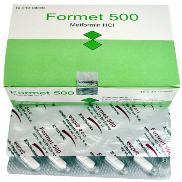 Formet 500mg 10pcs