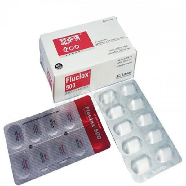 Fluclox 500mg 10Pcs