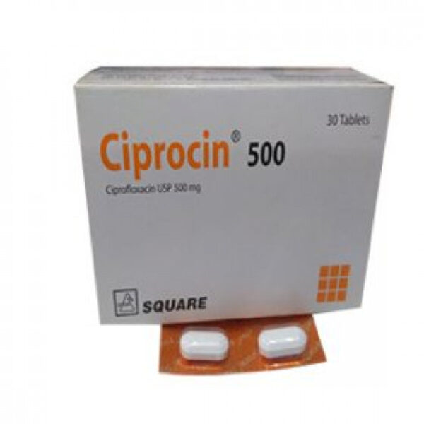 Ciprocin 500 mg (30pcs box)