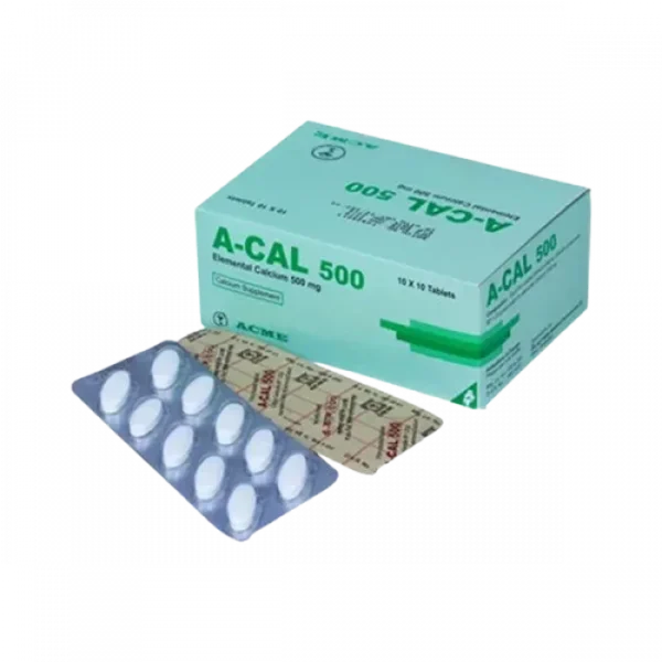 A-Cal 500mg 10pcs