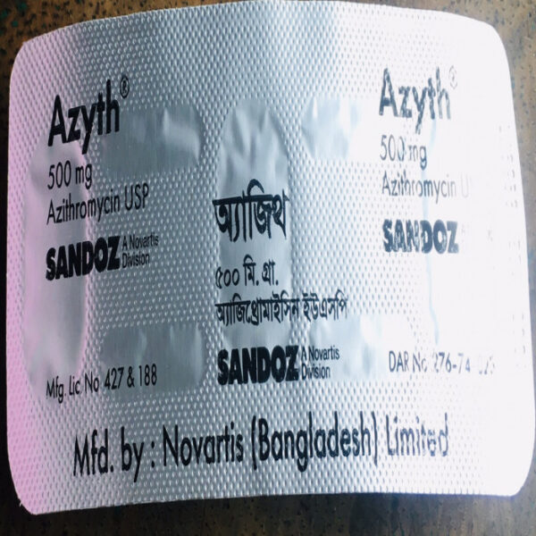 Azyth 500mg Tablet