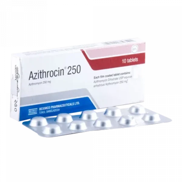 Azithrocin 250mg 10Pcs