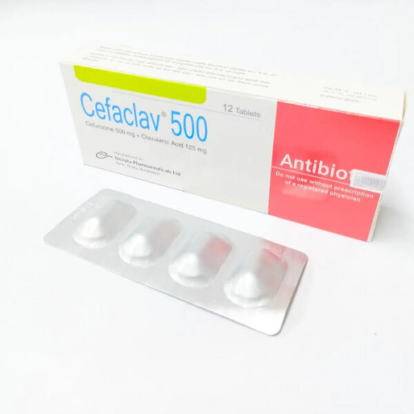 Cefaclav 500mg Tablet 4pcs