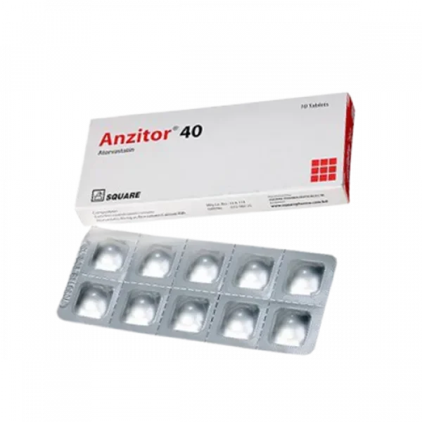 Anzitor 40mg 10Pcs