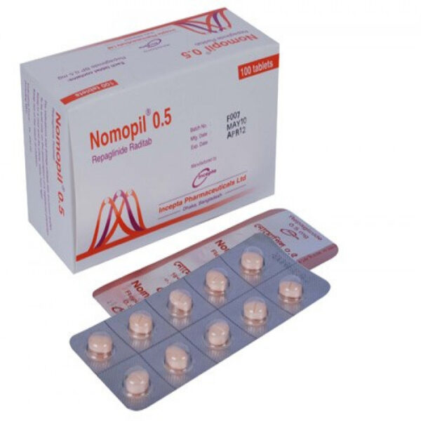 Nomopil 0.5mg 10pcs