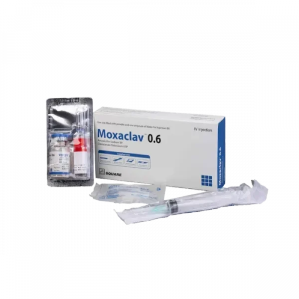 Moxaclav 0.6 IV Injection