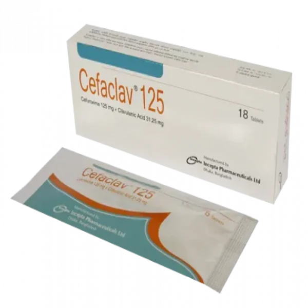 Cefaclav 125 (18Pcs Box)