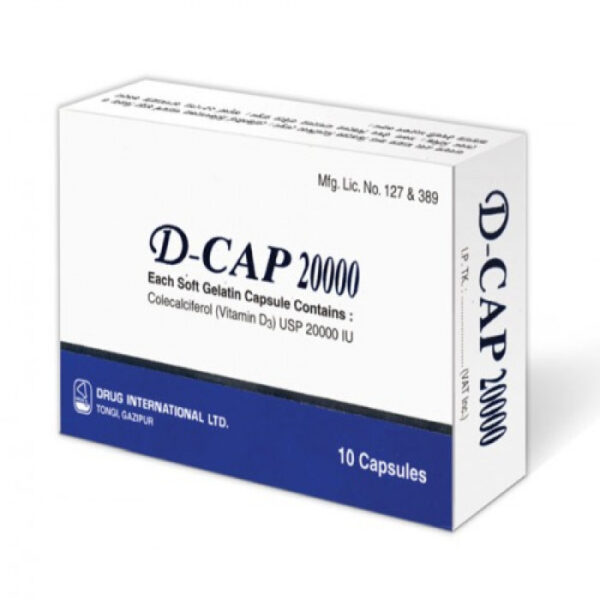 D-Cap 20000 IU 10pcs