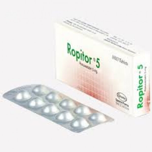 Ropitor 5mg 14pcs