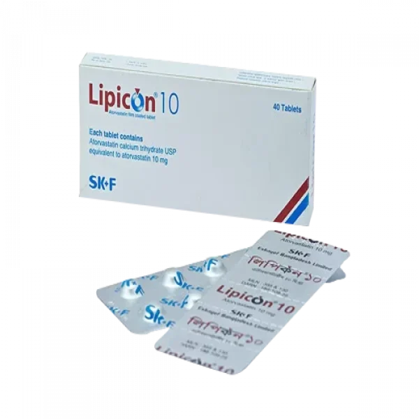 Lipicon10mg 10pcs