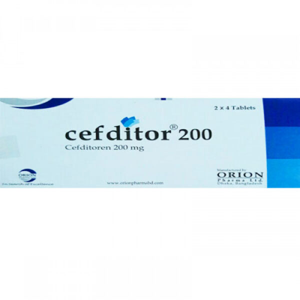 Cefditor 200mg (4pc) 8Pcs