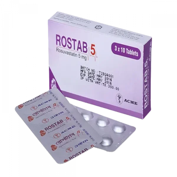 Rostab 5mg Tablet 10pcs