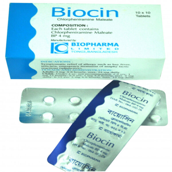 Biocin 4mg 10Pcs