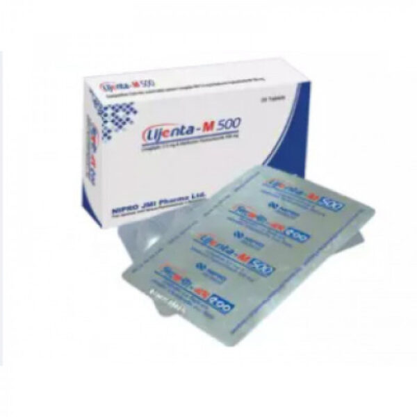 Lijenta-M 500mg 10pcs