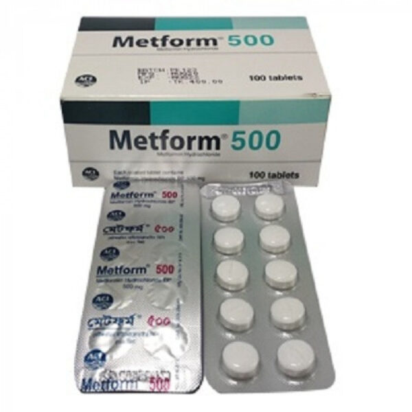 Metform 500mg 10pcs