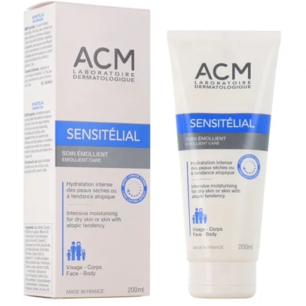 ACM Sensit?lial Soin Emollient Hydratation Intense