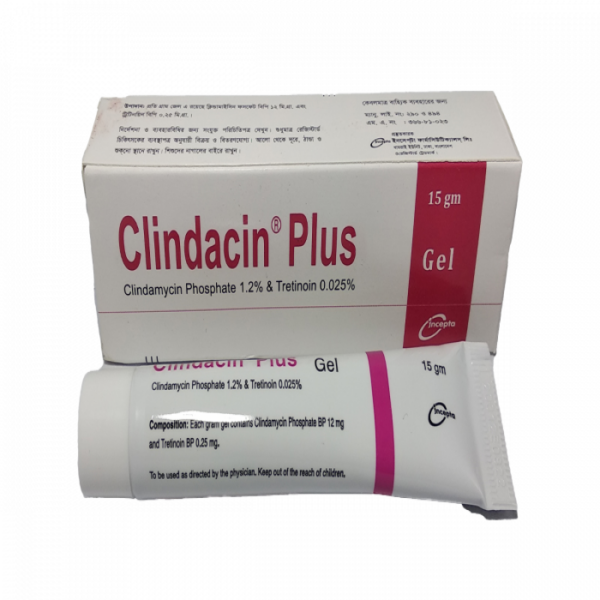 Clindacin Plus Gel 15gm