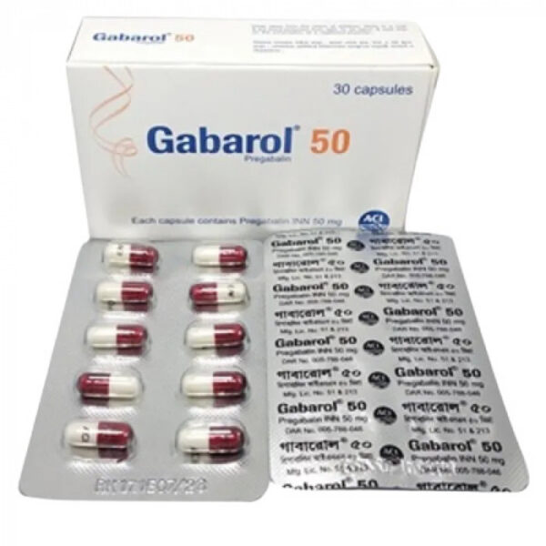 Gabarol 50mg 10pcs