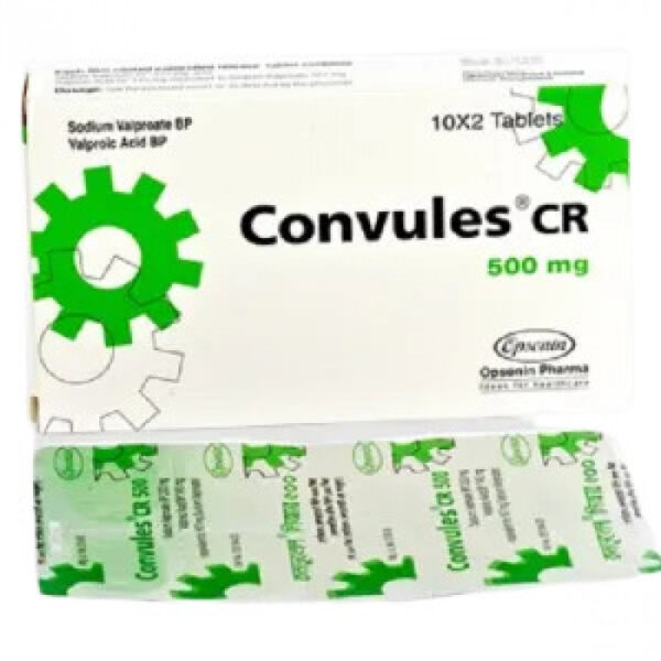 Convules SR 500mg 10pcs