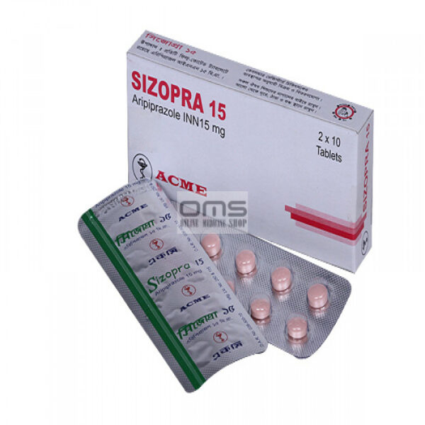 Sizopra 15mg 10pcs