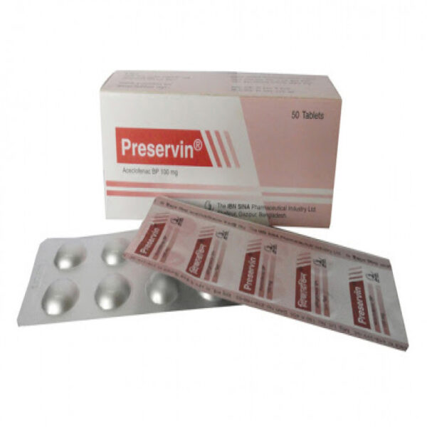 Preservin 100mg 10pcs