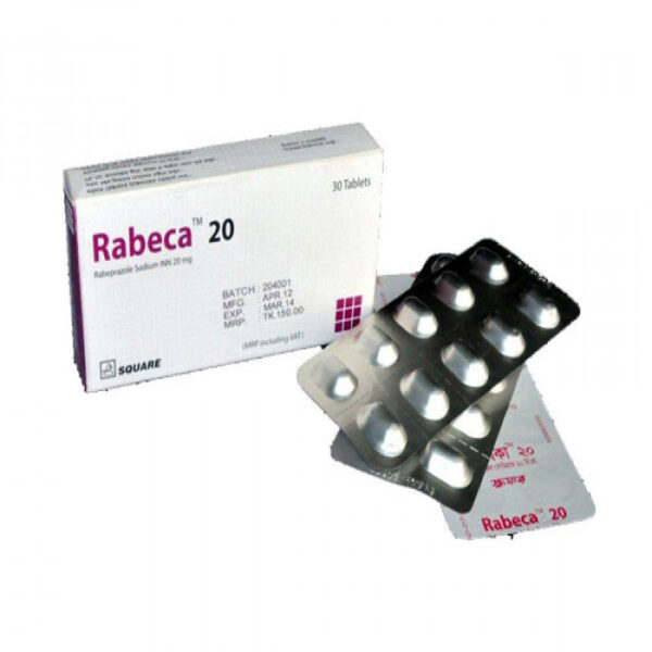 Rabeca 20mg 10pcs