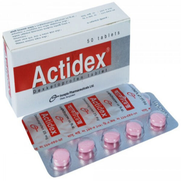 Actidex 25mg Tablet 10Pcs