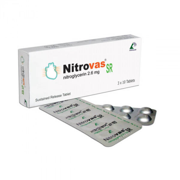 Nitrovas SR 2.6mg 10pcs