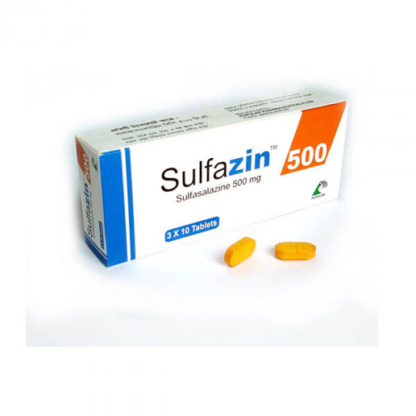 Sulfazin 500mg 10pcs