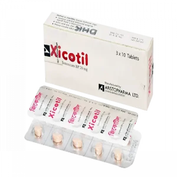 Xicotil 20mg Tablet 10Pcs