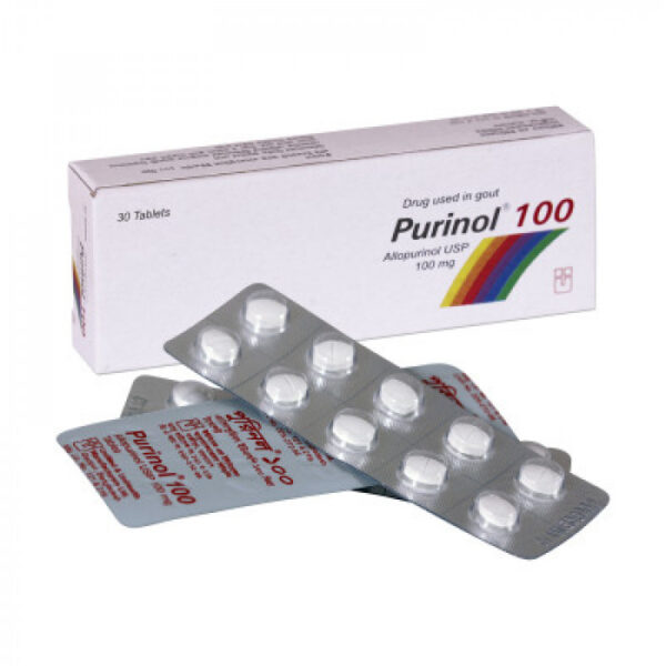 Purinol 100mg 10Pcs